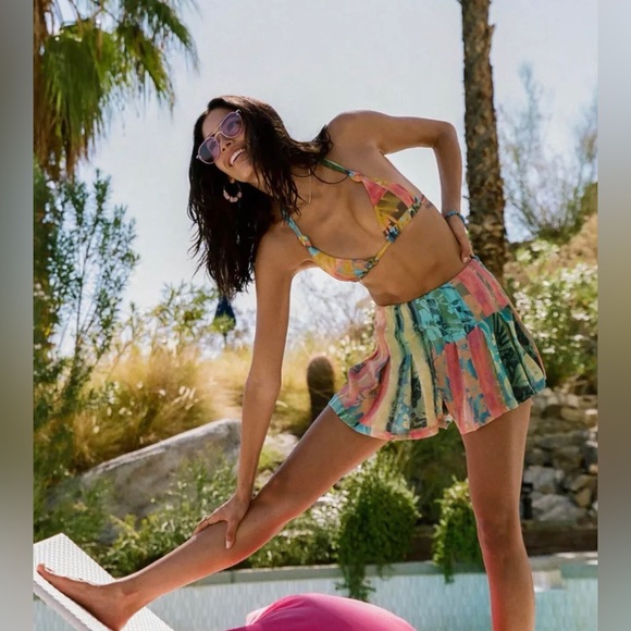 O'Neill Yolanda Printed Shorts Size 29 NWT - Picture 3 of 8